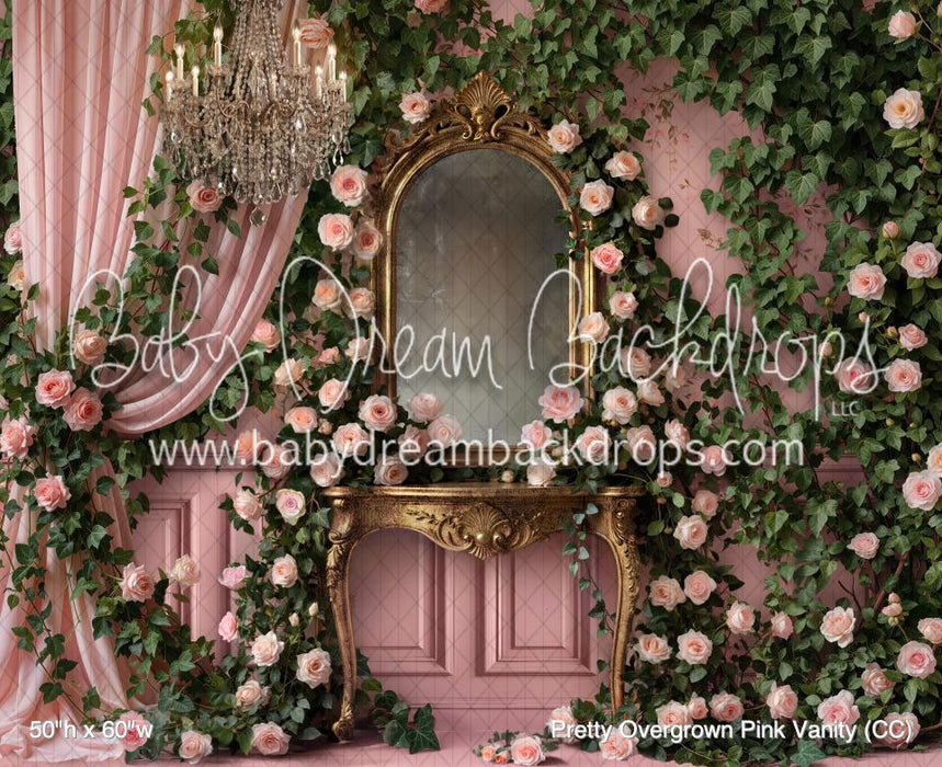 Pretty Overgrown Pink Vanity (CC)