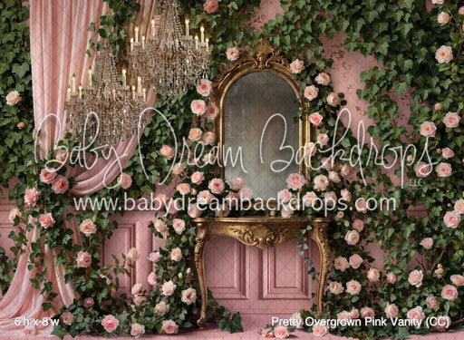 Pretty Overgrown Pink Vanity (CC)