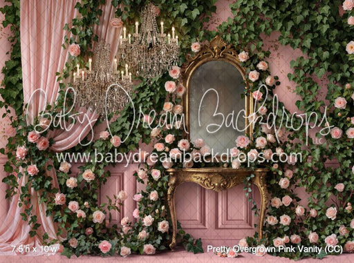 Pretty Overgrown Pink Vanity (CC)