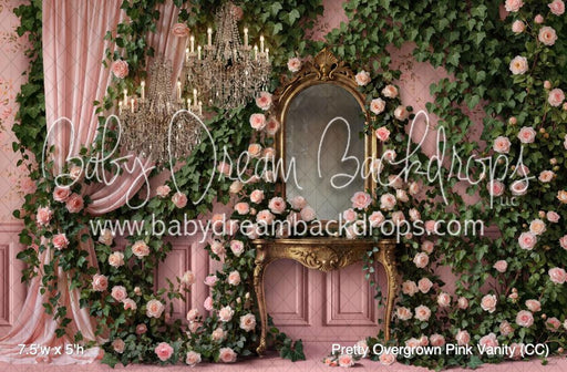 Pretty Overgrown Pink Vanity (CC)