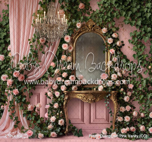 Pretty Overgrown Pink Vanity (CC)