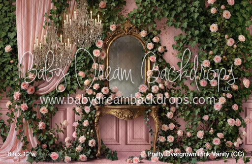 Pretty Overgrown Pink Vanity (CC)
