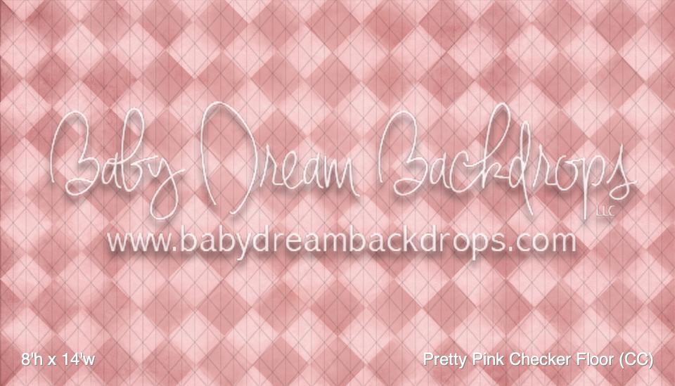 Pretty Pink Checker Floor (CC)