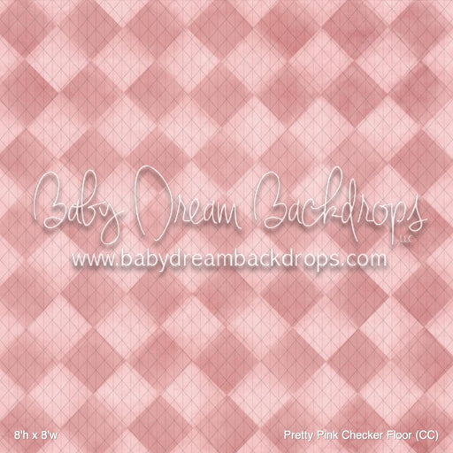 Pretty Pink Checker Floor (CC)