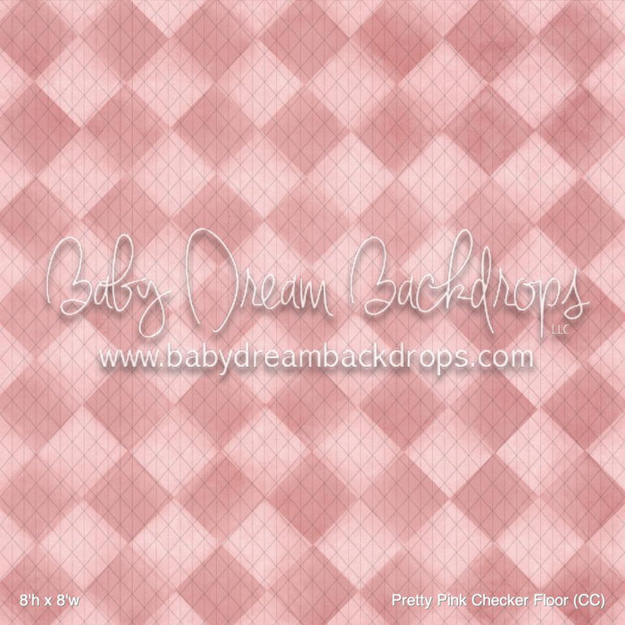 Pretty Pink Checker Floor (CC)
