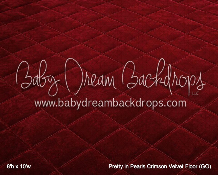 Pretty in Pearls Crimson Velvet Floor (GO)