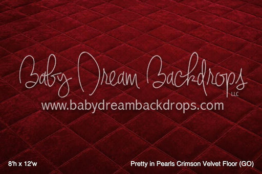 Pretty in Pearls Crimson Velvet Floor (GO)