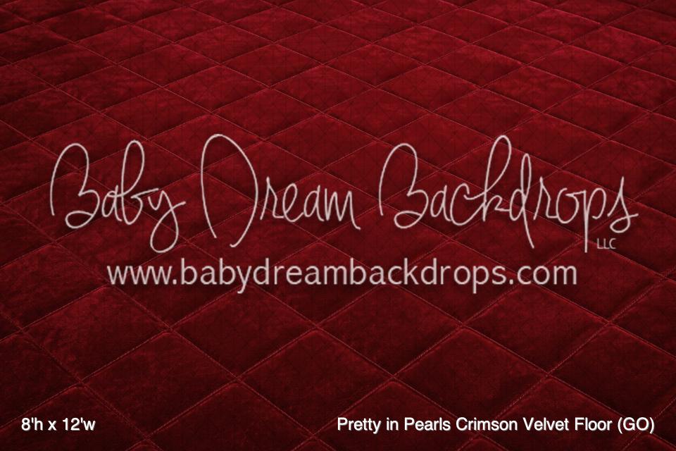 Pretty in Pearls Crimson Velvet Floor (GO)