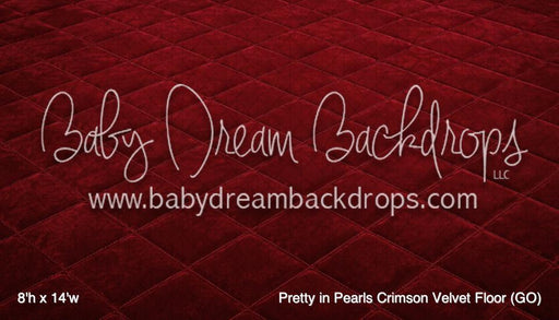Pretty in Pearls Crimson Velvet Floor (GO)