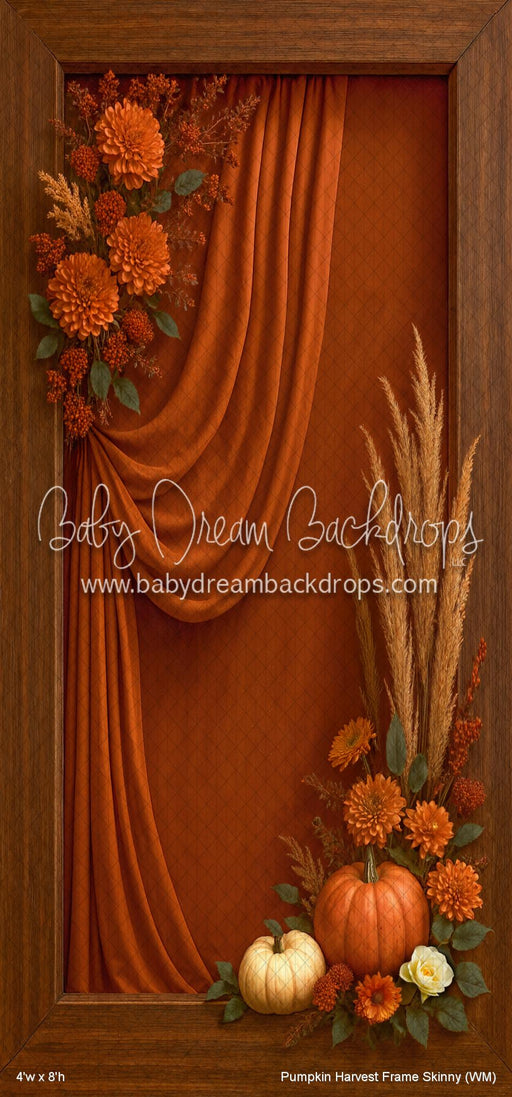 Pumpkin Harvest Frame Skinny (WM)