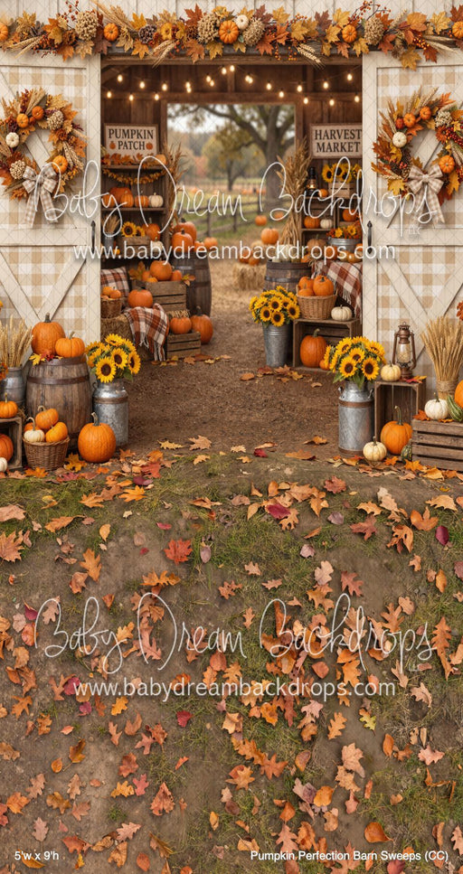 Pumpkin Perfection Barn Sweeps (CC)