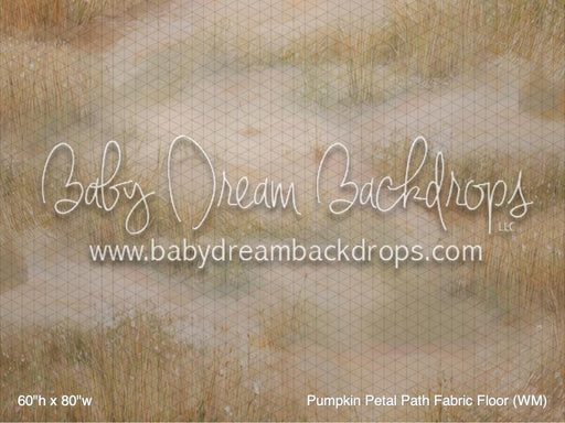 Pumpkin Petal Path Fabric Floor (WM)