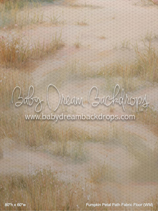 Pumpkin Petal Path Fabric Floor (WM)