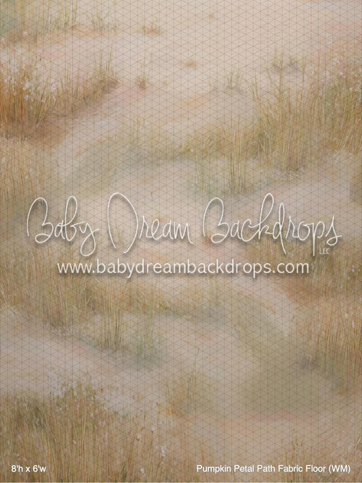 Pumpkin Petal Path Fabric Floor (WM)