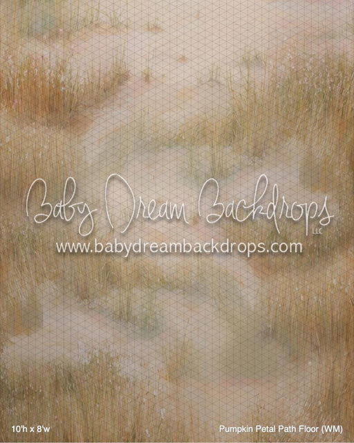 Pumpkin Petal Path Fabric Floor (WM)