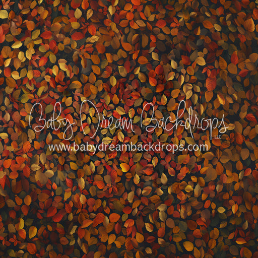 Pumpkin Vines Autumn Leaves (MD)