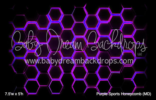 Purple Sports Honeycomb (MD)