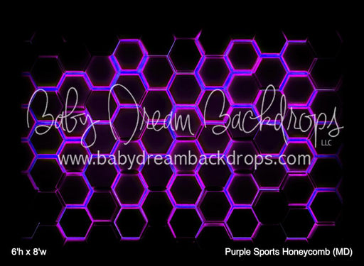 Purple Sports Honeycomb (MD)