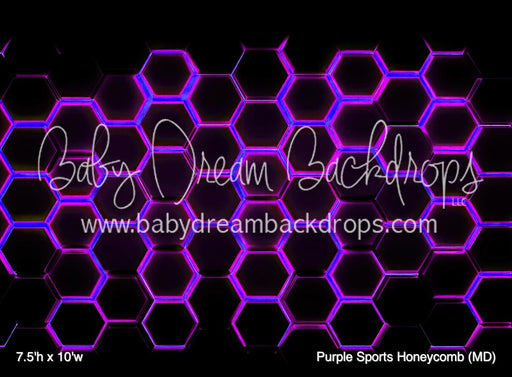 Purple Sports Honeycomb (MD)