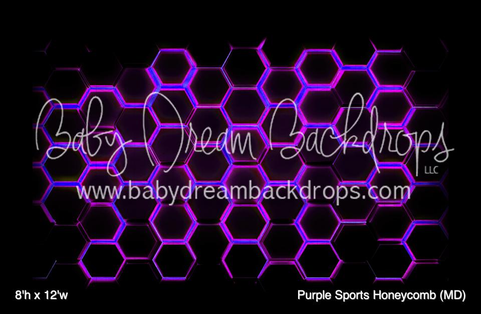 Purple Sports Honeycomb (MD)