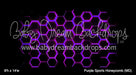 Purple Sports Honeycomb (MD)