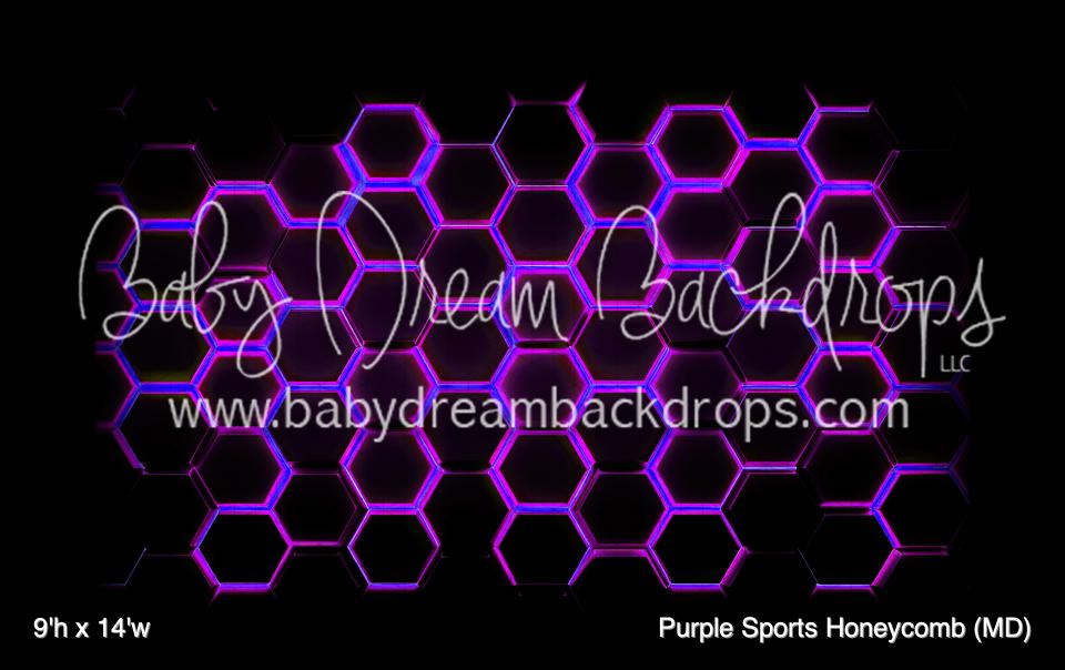 Purple Sports Honeycomb (MD)