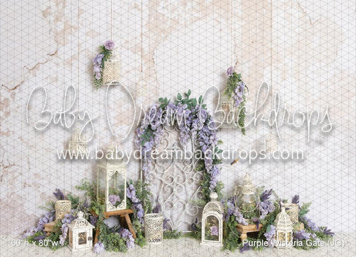 Purple Wisteria Gate (JG)
