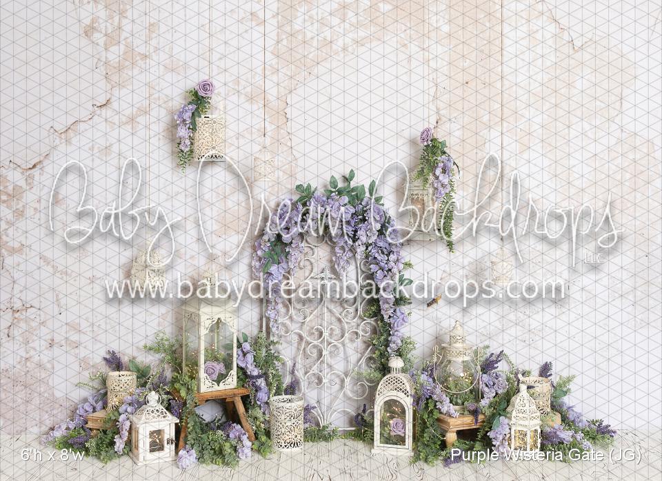 Purple Wisteria Gate (JG)