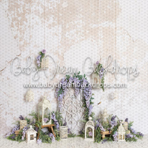 Purple Wisteria Gate (JG)