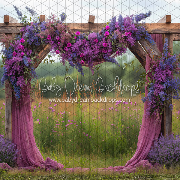 X Drop Purple Beauty Arch (JA)