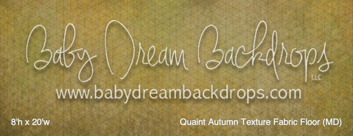 Quaint Autumn Texture Fabric Floor (MD)