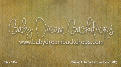 Quaint Autumn Texture Fabric Floor (MD)