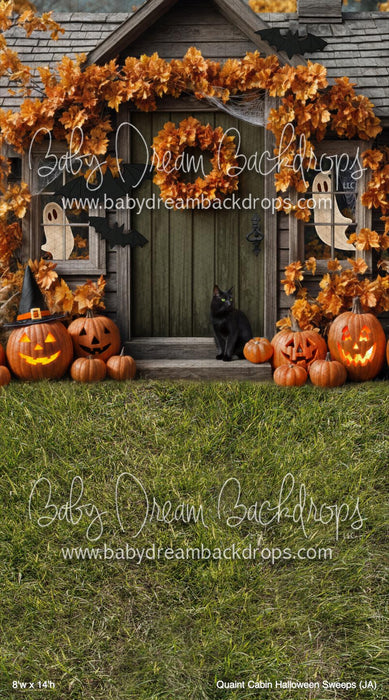 X Drop Quaint Cabin Halloween Sweeps (JA)