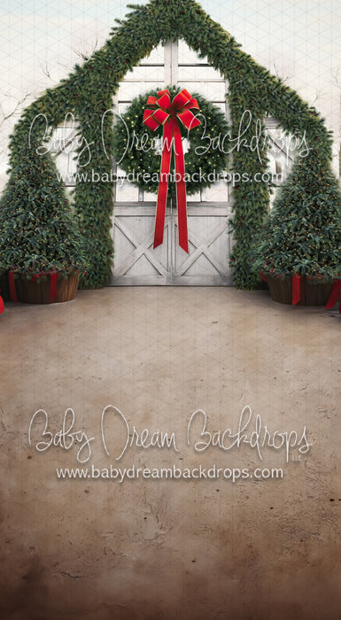 Quaint Christmas Greenery Sweep (MD)