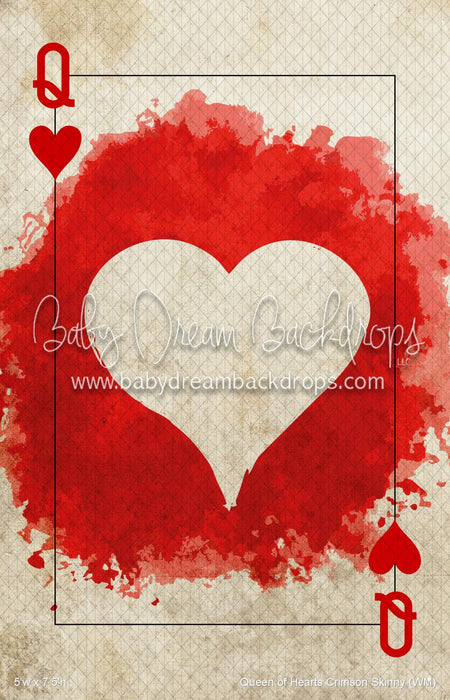 Queen of Hearts Crimson Skinny (WM)