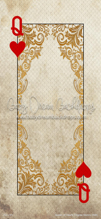 Queen of Hearts Filigree Skinny (WM)