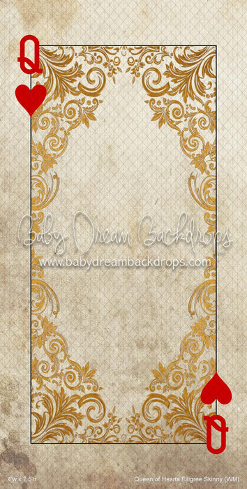 Queen of Hearts Filigree Skinny (WM)