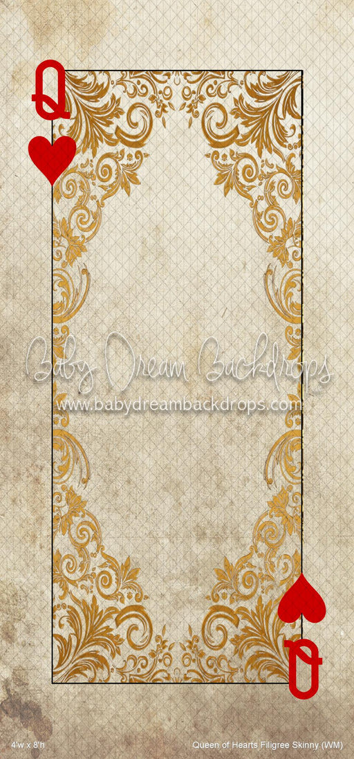 Queen of Hearts Filigree Skinny (WM)