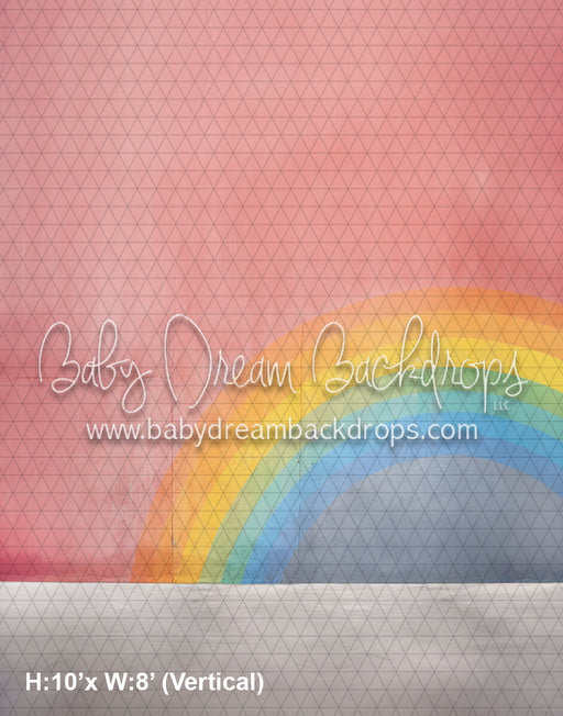 Rainbow Concrete Wall (WM)