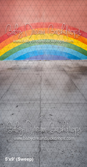 Rainbow Concrete Wall II (WM)
