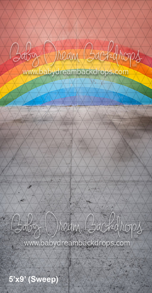 Rainbow Concrete Wall II (WM)