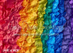 Rainbow Crumpled Paper Vertical (WM)