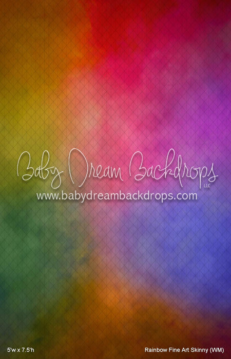 Rainbow Fine Art Skinny (WM)