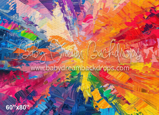 Rainbow Glitch Art (WM)