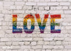 Rainbow Love Brick Wall (WM)