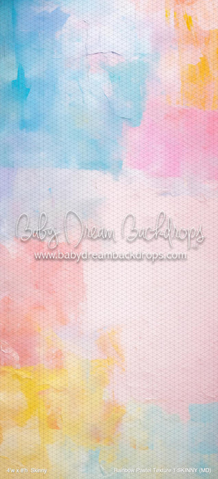 Rainbow Pastel Texture 1 SKINNY (MD)