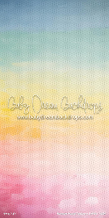 Rainbow Pastel Texture 5 SKINNY (MD)