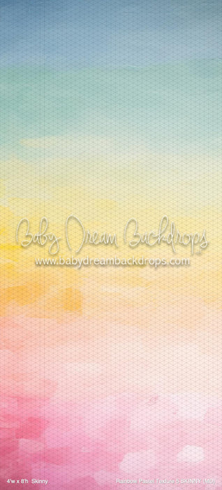Rainbow Pastel Texture 5 SKINNY (MD)