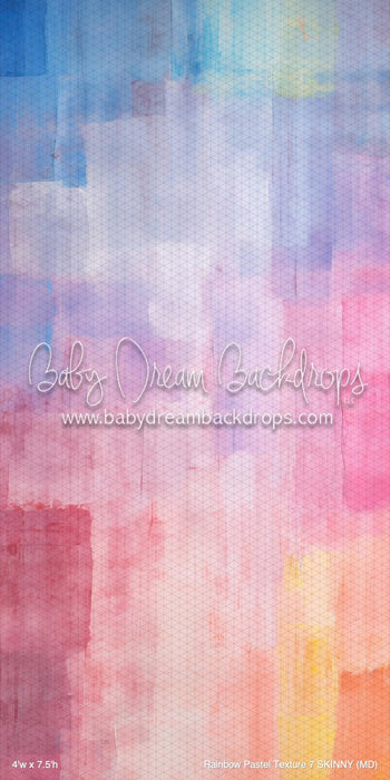Rainbow Pastel Texture 7 SKINNY (MD)