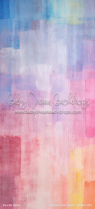 Rainbow Pastel Texture 7 SKINNY (MD)